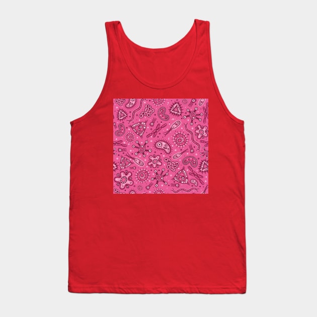 Microbes Tank Top by chayground